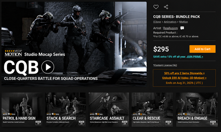 CQB Series - Bundle  (FOR SALE: ONLY 65$)